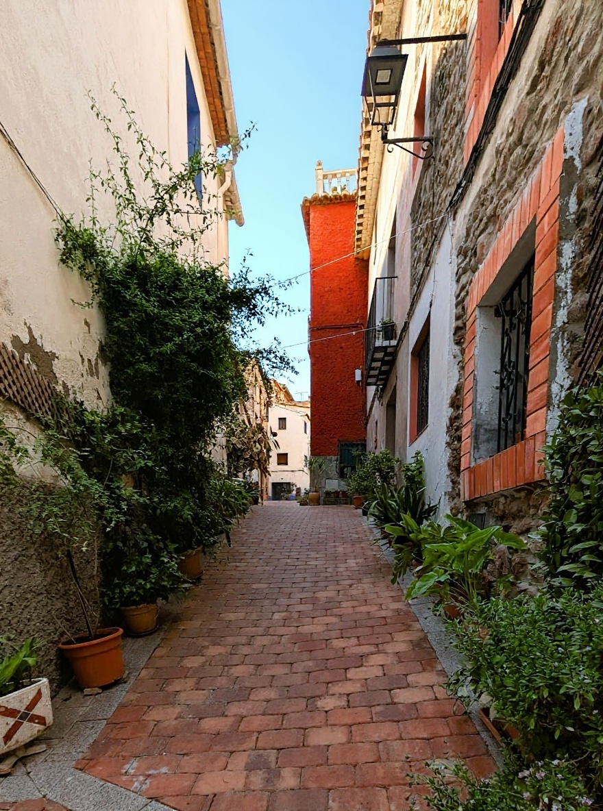 Callejuela empedrada de Soneja